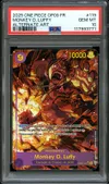 PSA 10 Monkey D. Luffy thumbnail 1