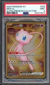 PSA 9 Mew Ex Gold Metal thumbnail 1