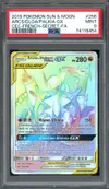 PSA 9 Arceus, Dialga et Palkia Gx Rainbow thumbnail 1