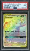 PSA 9 Tortank et Tiplouf Gx Rainbow thumbnail 1