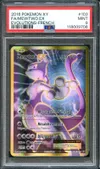 PSA 9 Mewtwo Ex Gold thumbnail 1