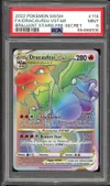 PSA 9 Dracaufeu VStar Rainbow thumbnail 1