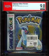 PSA 9.8 Jeu GameBoy Color Pokémon : Version Argent thumbnail 1
