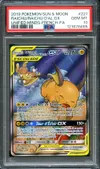PSA 10 Raichu et Raichu d'Alola Gx thumbnail 1