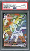 PSA 10 Nymphali VMax Rainbow thumbnail 1