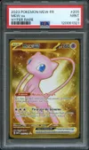 PSA 9 Mew Ex Gold thumbnail 1