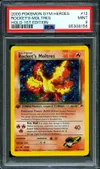 PSA 9 Rocket's Moltres Holo thumbnail 1