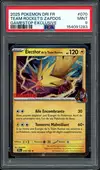 PSA 9 Électhor de la Team Rocket Stamp thumbnail 1