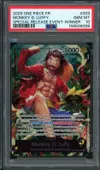 PSA 10 Monkey D. Luffy thumbnail 1