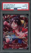 PSA 10 Monkey D. Luffy Treasure Cruise thumbnail 1