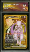 CA 9.5 Mewtwo Ex de la Team Rocket Gold thumbnail 1