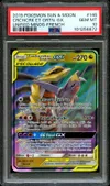 PSA 10 Carchacrok et Giratina Gx thumbnail 1