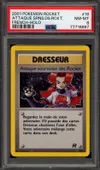 PSA 8 Attaque sournoise des Rocket Holo thumbnail 1