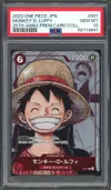 PSA 10 Monkey D. Luffy thumbnail 1