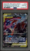 PSA 10 Greninja & Zoroark Gx thumbnail 1