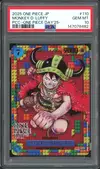 PSA 10 Monkey D. Luffy Stamp thumbnail 1