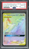 PSA 10 Latias et Latios Gx Rainbow thumbnail 1