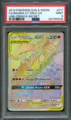 PSA 9 Reshiram et Dracaufeu Gx Rainbow thumbnail 1