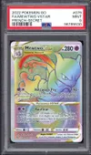 PSA 9 Mewtwo VStar Rainbow thumbnail 1