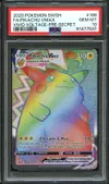 PSA 10 Pikachu VMax Rainbow thumbnail 1