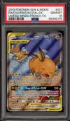 PSA 10 Raichu et Raichu d'Alola Gx thumbnail 1