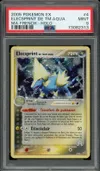 PSA 9 Elecsprint de Team Aqua Holo thumbnail 1
