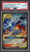 PSA 10 Reshiram et Dracaufeu Gx thumbnail 1