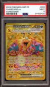 PSA 9 Dracaufeu Ex Gold thumbnail 1