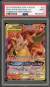 PSA 9 Dracaufeu et Roussil Gx thumbnail 1
