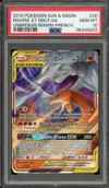 PSA 10 Reshiram et Dracaufeu Gx thumbnail 1