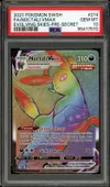 PSA 10 Noctali VMax Rainbow thumbnail 1