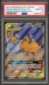 PSA 10 Raichu et Raichu d'Alola Gx thumbnail 1