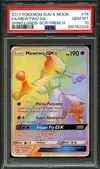 PSA 10 Mewtwo Gx Rainbow thumbnail 1