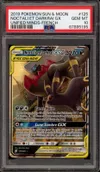 PSA 10 Noctali et Darkrai Gx thumbnail 1