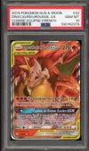 PSA 10 Dracaufeu et Roussil Gx thumbnail 1