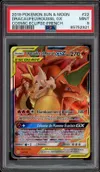 PSA 9 Dracaufeu et Roussil Gx thumbnail 1