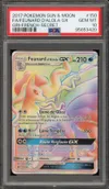 PSA 10 Feunard d'Alola Gx Rainbow thumbnail 1