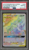PSA 10 Amphinobi et Zoroark Gx Rainbow thumbnail 1