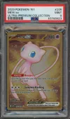 PSA 9 Mew Ex Gold Metal thumbnail 1