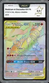 PCA 9.5 Reshiram et Dracaufeu Gx Rainbow thumbnail 1