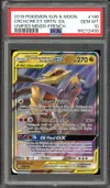 PSA 10 Carchacrok et Giratina Gx thumbnail 1