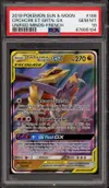 PSA 10 Carchacrok et Giratina Gx thumbnail 1