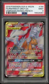 PSA 9 Reshiram et Dracaufeu Gx thumbnail 1