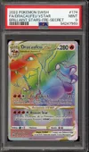 PSA 9 Dracaufeu VStar Rainbow thumbnail 1