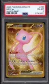 PSA 8 Mew Ex Gold thumbnail 1