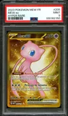PSA 9 Mew Ex Gold thumbnail 1