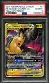 PSA 10 Pikachu et Zekrom Gx thumbnail 1