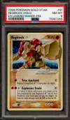 PSA 8 Regirock Gold Star thumbnail 1