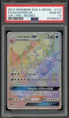 PSA 10 Léviator Gx Rainbow thumbnail 1