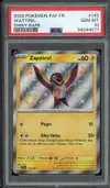 PSA 10 Zapétrel Holo thumbnail 1